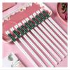 Chopsticks Set, Porcelain Reusable Chopsticks Cute Pink,10 Pairs Premiumhopsticks Set with Case(Grn) view 1