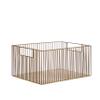 Ashland Gold Metal Tote Basket, Spring Home Decor view 2
