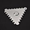 6 Piece Stainless Steel Serrated Chocolate Scraper for Icing Baking view 4
