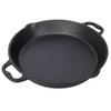 20 Pre-seasoned Cast Iron Skillet With Dual Handles - Heavy-duty Frying Pan For Grill, Stovetop, Oven & Campfire Cooking, Perfect For Family Pizzas & Outdoor Meals 14-inch view 1