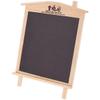 PRETYZOOM Magnetic Wooden Small House Chalkboard with Stand, Decorative Erasable Message Board for Home Accessory and Desktop Use, Household Magnetic Chalkboard Sign for Notes and Reminders view 1