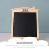 PRETYZOOM Magnetic Wooden Small House Chalkboard with Stand, Decorative Erasable Message Board for Home Accessory and Desktop Use, Household Magnetic Chalkboard Sign for Notes and Reminders view 4