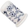 BEBEMOKO Porcelain Toothpick Holder and Ceramic Cotton Swab Jar Blue and White Porcelain Toothpick Storage Case for Dining Table and Home Use view 1