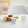 BEBEMOKO Porcelain Toothpick Holder and Ceramic Cotton Swab Jar Blue and White Porcelain Toothpick Storage Case for Dining Table and Home Use view 4