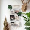 Stuffed Animal Net Boho Woven Wall Storage view 2