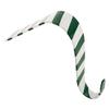 FOMIYES Christmas Stocking Holder Metal Fireplace Hook Striped Red White Green Xmas Mantel Hanger Sturdy Stocking Hook for Holiday Decoration view 1