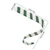 FOMIYES Christmas Stocking Holder Metal Fireplace Hook Striped Red White Green Xmas Mantel Hanger Sturdy Stocking Hook for Holiday Decoration view 2
