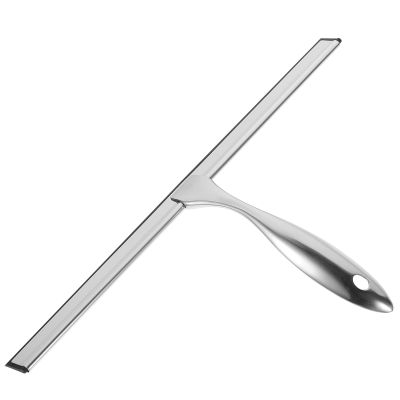 Bathroom Squeegee Stainless Steel with Hanging Hook for Glass Windows