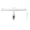 Bathroom Squeegee Stainless Steel with Hanging Hook for Glass Windows view 2