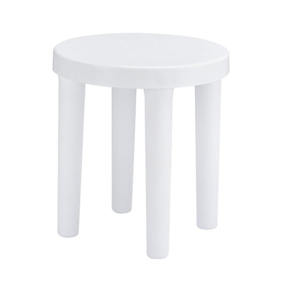 PHENOFICE Plastic Low Stool for Boy Girl, Anti-Slip Bathroom Seat