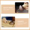 Wooden Mushroom Toothpick Holder Box for Home Decor Brown view 4