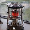 Denash Portable Kerosene Heater, 2.6KW Adjustable Height Indoor Radiant Heater with 5.2L Oil Tank, Non Electric Kerosene Heater for Home, Camping, Emergency view 2