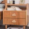 BESPORTBLE 4pcs Wooden Drawer Handles Cartoon Shape Moon Heart Pulls Cabinet Knobs Single Hole Furniture Dresser Pulls for Nursery and s Room view 3