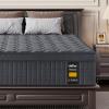 UniPon 14 inch Firm Mattress Queen, Hybrid Mattress with Back and Lumbar Hip Support, Fiberglass Free, 365 Nights Trial, 10 Years Warranty view 1