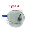 5-24v 110v 220v Low 1.4-60rpm Craft Rotate Exhibition Microwave Oven Gear AC Synchronous(20-24RPM) view 2