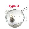 5-24v 110v 220v Low 1.4-60rpm Craft Rotate Exhibition Microwave Oven Gear AC Synchronous(20-24RPM) view 4