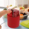 Uonlytech 2pcs Press-type Toothpick Dispenser Automatic Toothpick Holder Small Household Container Red for Kitchen Tabletop Use view 4