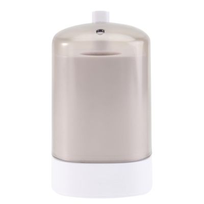 OFFIGAM Semi Automatic Plastic Toothpick Holder Container Pop-up Dispenser Storage Organizer for Home and Restaurant Use White