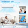 AZOUTDOOR 18000 BTU Smart WiFi Split Air Conditioner, 19 SEER2 230V Mini Split AC/Heating System up to 1250 Sq Ft, Alexa Voice Control Compatible,Includes Energy Efficient Inverter & Installation Kit view 3