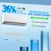 AZOUTDOOR 18000 BTU Smart WiFi Split Air Conditioner, 19 SEER2 230V Mini Split AC/Heating System up to 1250 Sq Ft, Alexa Voice Control Compatible,Includes Energy Efficient Inverter & Installation Kit view 4