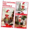 BEBEMOKO Christmas Nutcracker Doll Wooden Nutcracker Figure 25cm Tall Desktop Ornament 6.5cm Base Diameter Traditional Holiday Walnut Soldier Decor for Christmas Table and Shelf Display view 3