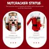 Xmas Festival Nutcracker Wooden Soldier Desktop Decor for Boys and Girls view 4