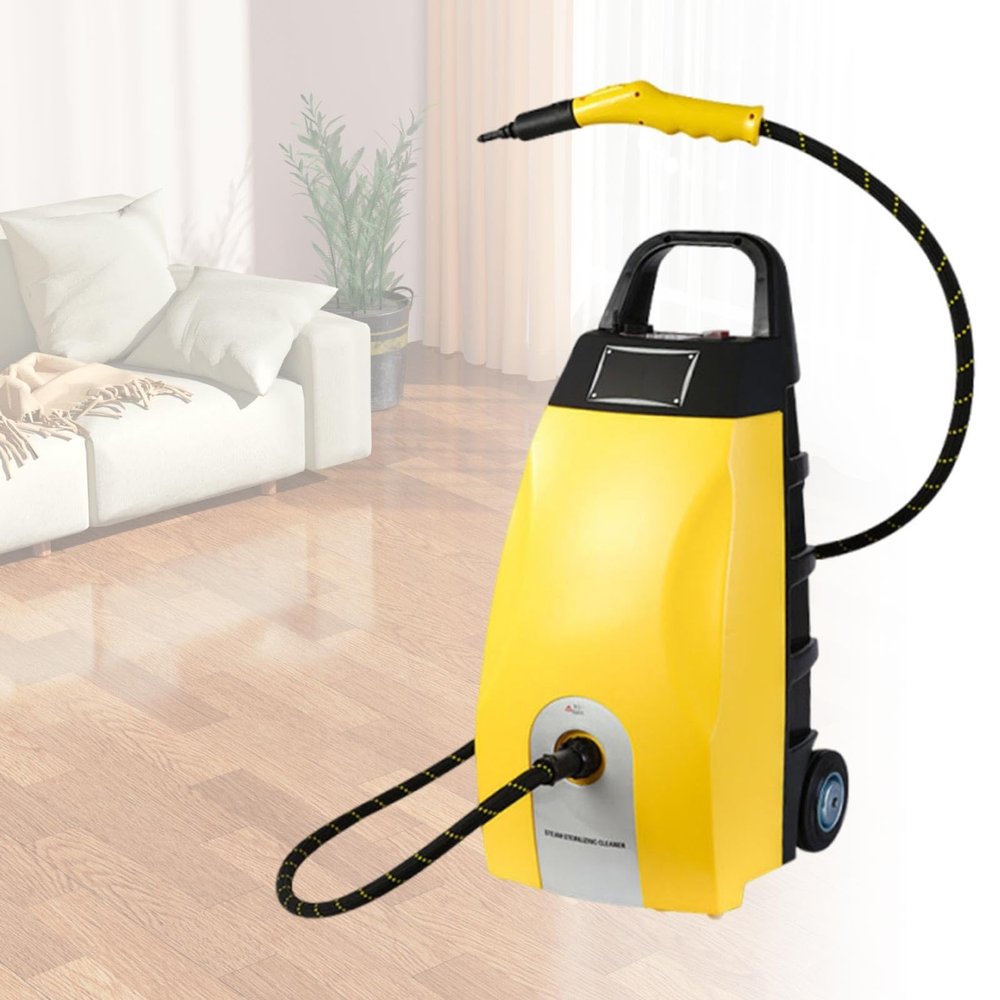 Heavy-Duty 2500w High Temp Steam Cleaner with High Pressure Steam Output, 3.5l Large Water Tank, Portable Steam Cleaning Machine for Ac Cleaning