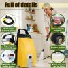 Heavy-Duty 2500w High Temp Steam Cleaner with High Pressure Steam Output, 3.5l Large Water Tank, Portable Steam Cleaning Machine for Ac Cleaning view 4
