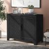40'' Modern Cabinets with Unique Design Doors with 1 Adjustable Shelves,Suitable for Multiple Rooms Such as Living Room and Study Room view 1