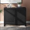40'' Modern Cabinets with Unique Design Doors with 1 Adjustable Shelves,Suitable for Multiple Rooms Such as Living Room and Study Room view 2