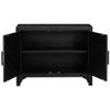 40'' Modern Cabinets with Unique Design Doors with 1 Adjustable Shelves,Suitable for Multiple Rooms Such as Living Room and Study Room view 4