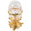 WESIEVYA Toothpick Dispenser Box Large Capacity Toothpick Holder Gold Household Storage Organizer for Kitchen Dining Restaurant Use view 1