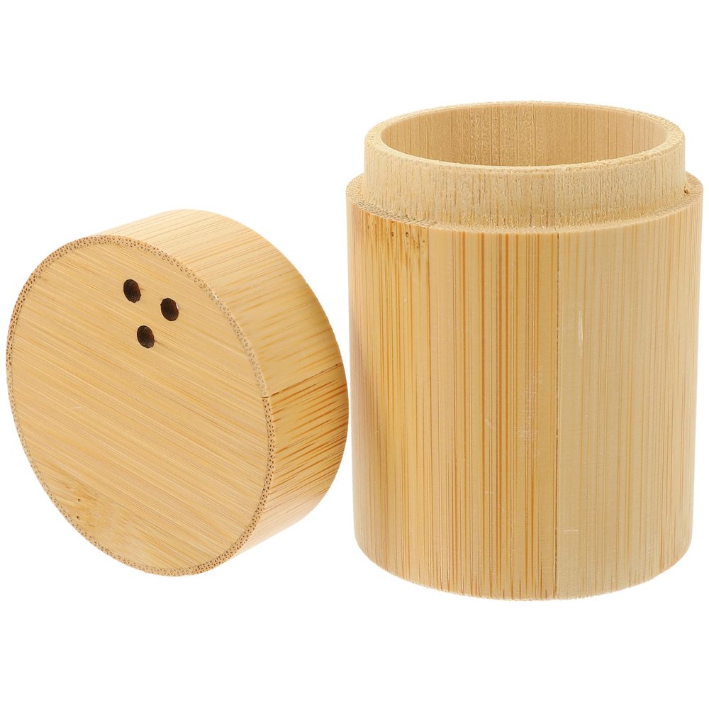 WATIIFUFU Toothpick Holder Toothpick Dispenser round Reusable Desktop Fruit Pick Container for Home Kitchen Tabletop Accessories