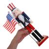LALAFINA Wooden Nutcracker Soldier Statue 38cm Xmas Patriotic Display view 4