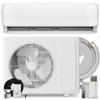 MEPTY 12000BTU Mini Split AC/Heating System, 19 SEER2 Energy Efficient Mini Split Air Conditioner with Heat Pump, 110V Cools Up to 750sq.ft, Ductless Inverter AC Unit with Pre-Charged Condenser view 1