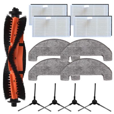 13pcs / Set Main Side Brush Filter Mop Cloth For MOVA S800, E20, E20 Pro, E20 Pro Plus Cleaning Tools stability