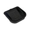 Restaurantware Black Paint Pail Lid, Fits 0.5 gal Pails, 27 oz, 1 Count view 1