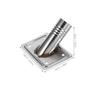 VICASKY 2pcs Stainless Steel Mop Handle Adapter Tips for 25mm Diameter view 2