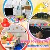 Deekin 5 Pcs Jesus Loves You Rubber Ducks Bulk Multicolor Easter Rubber Ducks for Pool Religious Party Favors Birthday Gifts Church Reward (1.4 Inch) view 4