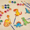 HandTool 144pcs Dinosaur Party Favors, Wooden Dinosaur Crafts for Kids view 2