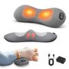 3-in-1 Triple Fusion Back Massager with Heat Lumbar Support Pillow Massager | Portable Electric Stretch for Lower Back Massager, Ergonomic Memory Foam Back Massager for Office Chair & Bed Use view 1