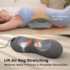 3-in-1 Triple Fusion Back Massager with Heat Lumbar Support Pillow Massager | Portable Electric Stretch for Lower Back Massager, Ergonomic Memory Foam Back Massager for Office Chair & Bed Use view 4