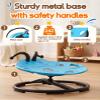 Heavy Duty Spinning Chair for Kids with Safety Handles,242 lbs Capacity view 2