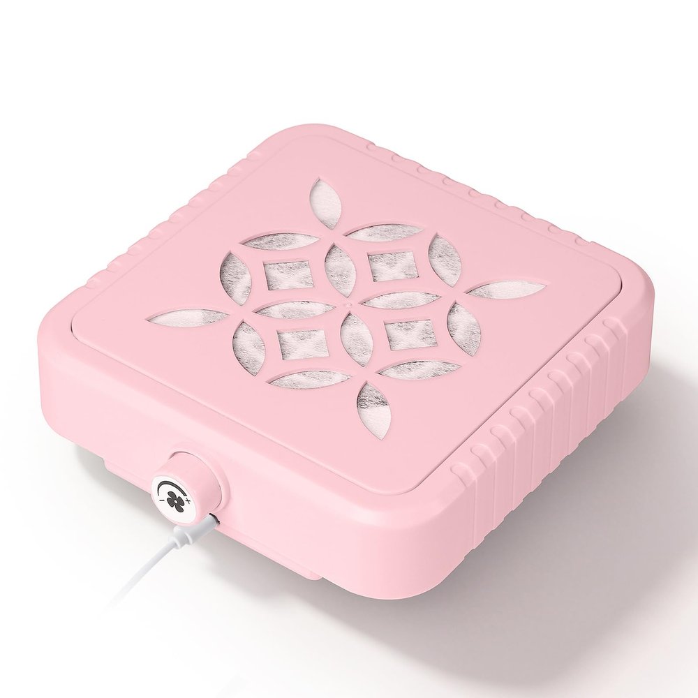 Nail Dust Collector Tech - Mini Nail Fan Dust Collector with 10 Filters