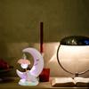 Xmas Resin Unicorn Moon Bedside Lamp for Boys and Girls Soft Ambient Light view 4