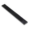 New Star Foodservice 48438 Rubber Bar Service Mat for Counter Top, 26.5-Inch by 3.25-Inch, Black view 1