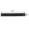 New Star Foodservice 48438 Rubber Bar Service Mat for Counter Top, 26.5-Inch by 3.25-Inch, Black view 3