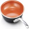 Gotham Steel 11 Inch Non Stick Frying Pan Nonstick Pan with Ceramic Copper Coating for Long Lasting Nonstick Frying Pan Skillet for Cooking with Stay Cool Handle, Oven/Dishwasher Safe, Non Toxic view 1