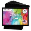 Magtech Magnetic Photo Pocket Picture Frame, Black, Holds 4x6 Inch Photos, 10 Pack, Made in the USA (10046) view 1