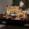 Department 56 Snow Village National Lampoons Christmas Vacation the Griswold Holiday House Lit Building, 7.48 Inch, Multicolor view 2